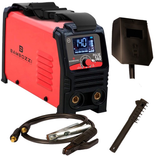 Inversora de solda 140A Display digital para eletrodo revestido - Pulse 140  110V/220V