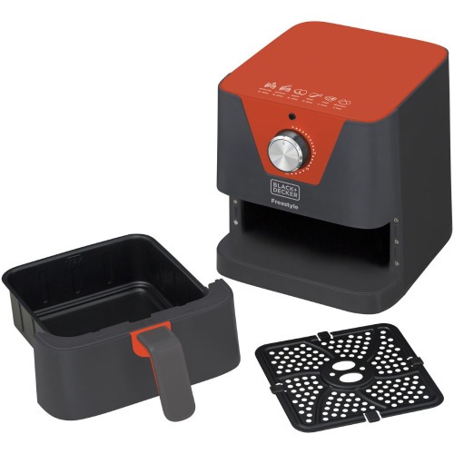 Fritadeira elétrica sem óleo Air Fryer 1,5L 700W Freestyle - AFM2  110V Fritadeira elétrica sem óleo Air Fryer 1,5L 700W Freestyle - AFM2  110V