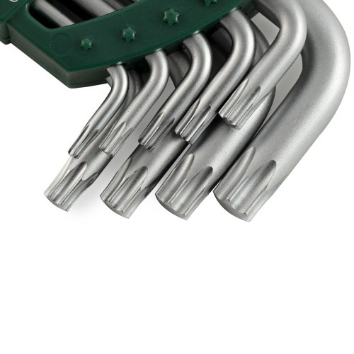 Jogo de chave hexalobular longa T10 a T50 9 peças - ST09715 Jogo de chave hexalobular longa T10 a T50 9 peças - ST09715
