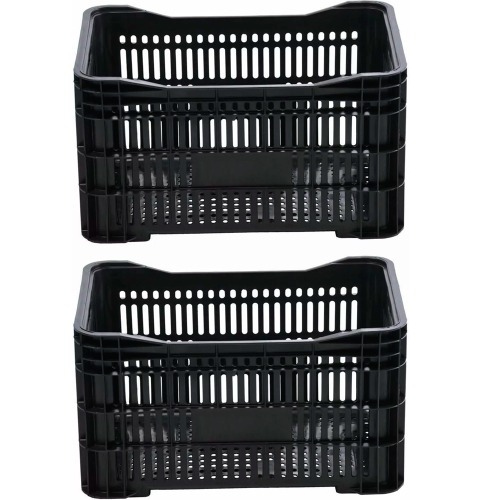 Kit 2 Caixas plsticas para hortifruti 31 x 34 x 55 cm