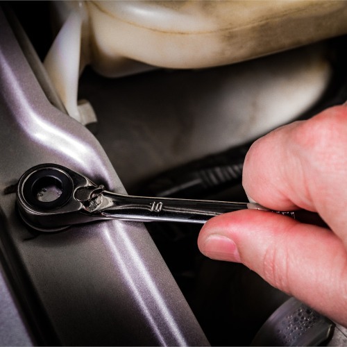 Jogo de chave combinada com catraca reversível de 10 a 14 mm com 5 peças - ST09083SJ Jogo de chave combinada com catraca reversível de 10 a 14 mm com 5 peças - ST09083SJ