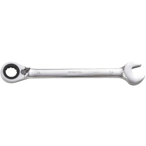Jogo de chave combinada com catraca reversível de 8 a 18 mm com 8