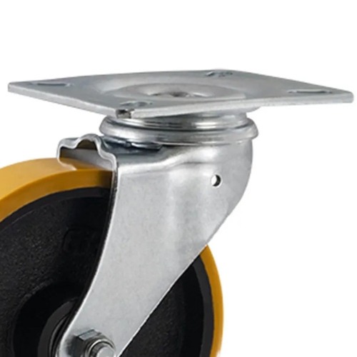 Rodízio giratório com placa 5 Rodízio giratório com placa 5