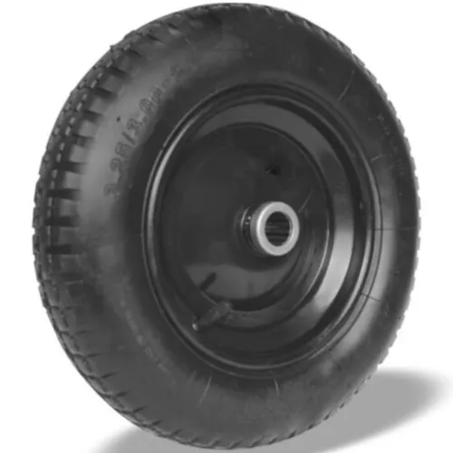 Roda completa com pneu câmara 14 x 3.1/2
