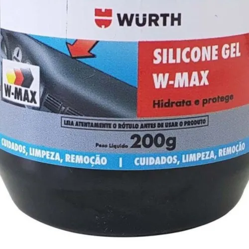 Silicone automotivo em gel 200g - W-Max