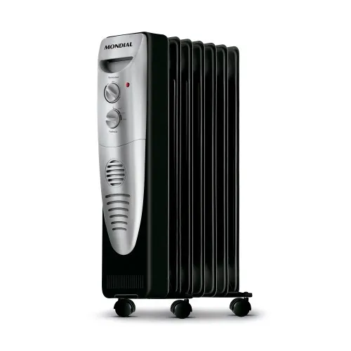 Aquecedor de ambientes 1.500 watts a óleo - A-06  110V