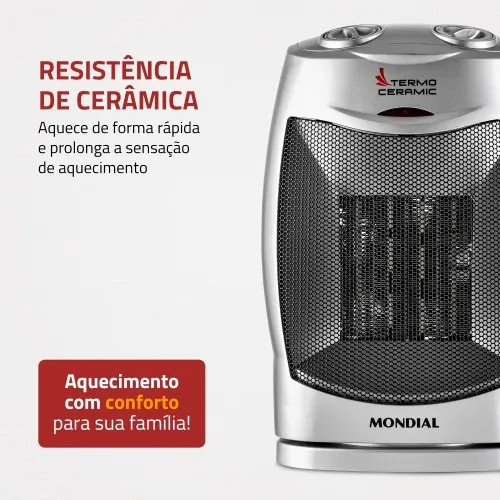 Aquecedor residencial 1.500 watts termo ceramic - A05  220V
