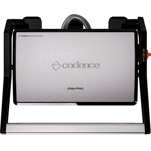 Sanduicheira e grill antiaderente 1600 watts Inox Chapa Firme - GRL621  220V