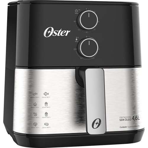 Fritadeira eltrica sem leo Air Fryer 4,6L 1500W Compact - OFRT520  110V