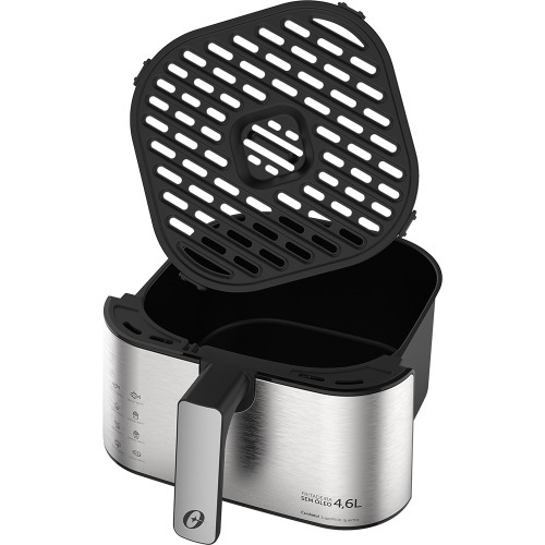 Fritadeira eltrica sem leo Air Fryer 4,6L 1500W Compact - OFRT520  110V
