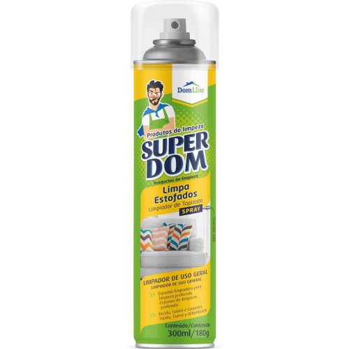 Limpa estofados spray 300 ml Super Dom