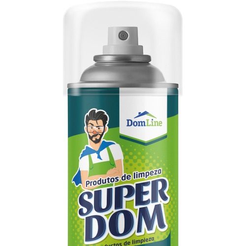 Limpa fornos spray 300 ml Super Dom Limpa fornos spray 300 ml Super Dom