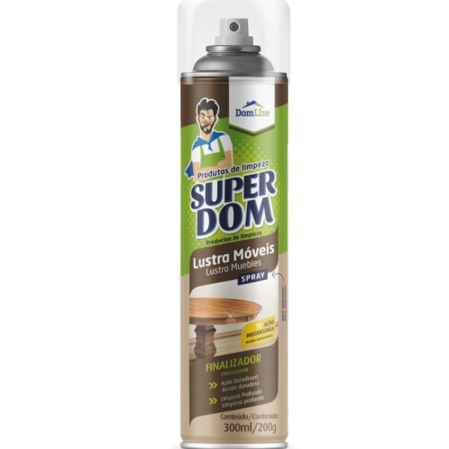 Lustra mveis spray 300 ml Super Dom