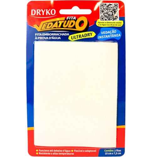Fita adesiva emborrachada à prova d'água vedatudo - ULTRADRY Fita adesiva emborrachada à prova d'água vedatudo - ULTRADRY