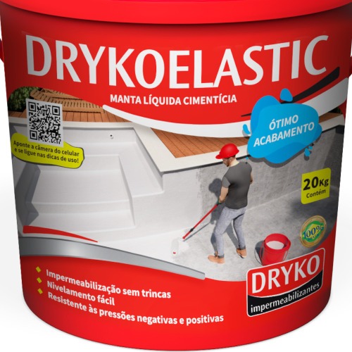 Impermeabilizante manta l�quida ciment�cia 20kg - DRYKOELASTIC
