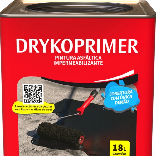 Impermeabilizante asfáltico 18L - DRYKOPRIMER ECO Impermeabilizante asfáltico 18L - DRYKOPRIMER ECO