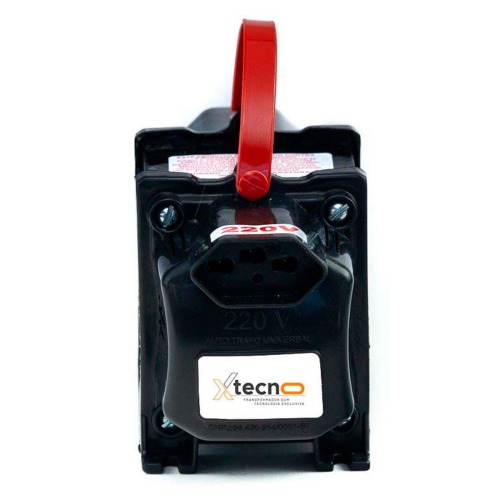 Transformador de voltagem 1010VA tomada tripolar 10A bivolt - Tecno  110V/220V