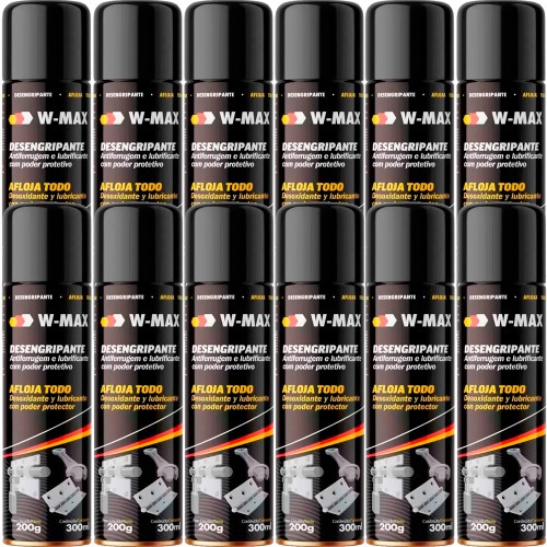 Kit 12 �leos lubrificante desengripante 300 ml - W-MAX