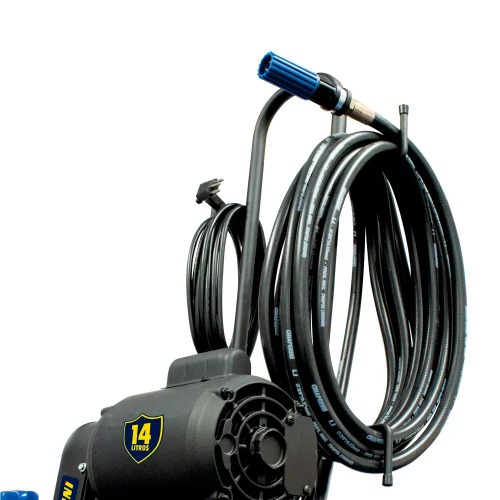Lavadora de média pressão 320 libras 1 hp com carrinho e mangueira 10m - LJ14L  220V Lavadora de média pressão 320 libras 1 hp com carrinho e mangueira 10m - LJ14L  220V