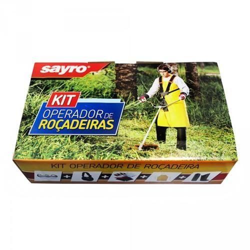 Kit de segurana para operador de roadeira com 5 peas tamanho 