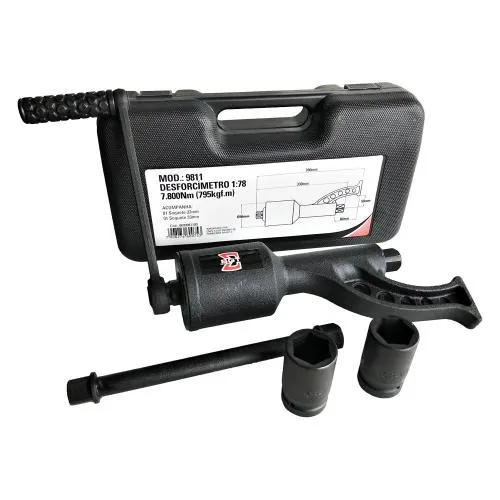 Desforcimetro multiplicador de torque 7.800 Nm encaixe 1