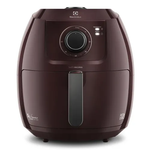 Fritadeira elétrica sem óleo Air Fryer 5L 1700 watts Family Efficient - EAF51  220V