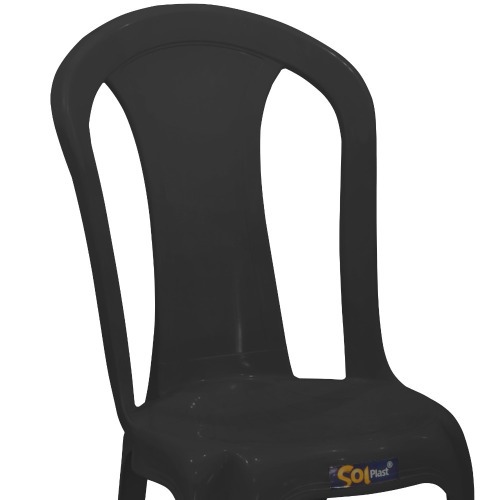 Conjunto de mesa Coruripe com 4 cadeiras plsticas sem brao