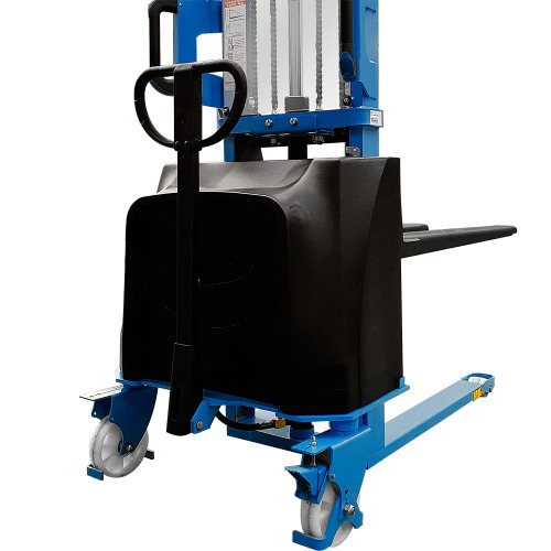 Empilhadeira elétrica elevação 1,60 m capacidade 1.000 kg tração manual - PE1016-C Empilhadeira elétrica elevação 1,60 m capacidade 1.000 kg tração manual - PE1016-C