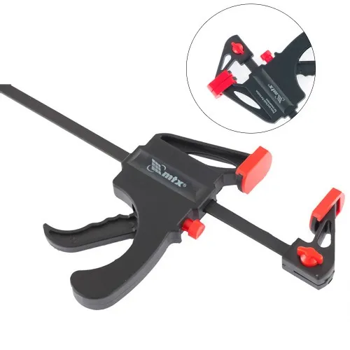 Kit 4 Grampos de aperto rápido para marceneiro 6