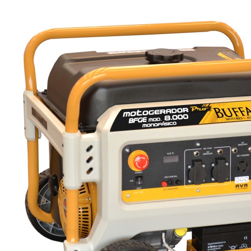 Gerador de energia 8,0 Kva a gasolina partida elétrica monofásico - BFGE 8000 Rental 110V/220V Gerador de energia 8,0 Kva a gasolina partida elétrica monofásico - BFGE 8000 Rental 110V/220V