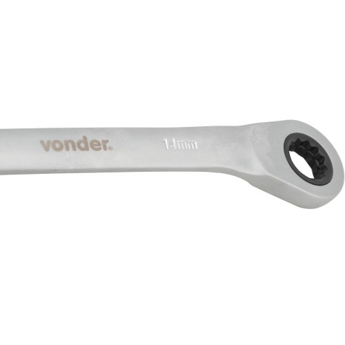 Chave estrela com catraca e 5 soquetes intercambiáveis 8 a 19 mm Chave estrela com catraca e 5 soquetes intercambiáveis 8 a 19 mm