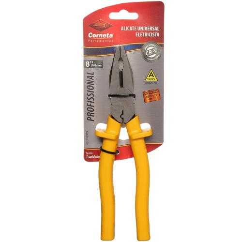 Alicate universal para eletricista 8 Alicate universal para eletricista 8