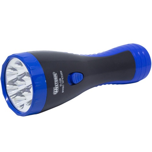 Lanterna a bateria 4V recarreg�vel com 7 Leds - EL-338  110V/220V