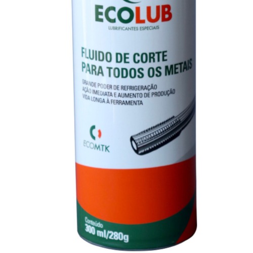 Fluído de corte para metais spray 300 ml - ECO-MTK-SPRAY Fluído de corte para metais spray 300 ml - ECO-MTK-SPRAY