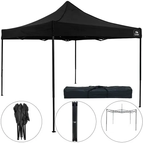 Gazebo dobrável Oxford PVC 3 x 3 m Pagoda - Belfix