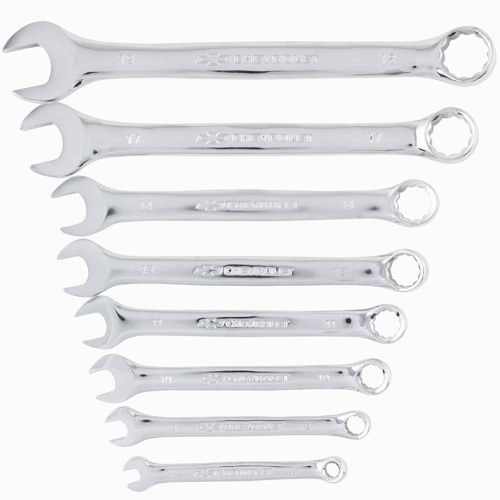 Jogo de chave combinada 6 a 19 mm ao carbono com 8 peas - GM4001