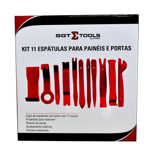 Kit de esptulas automotivas para painis e portas 11 peas