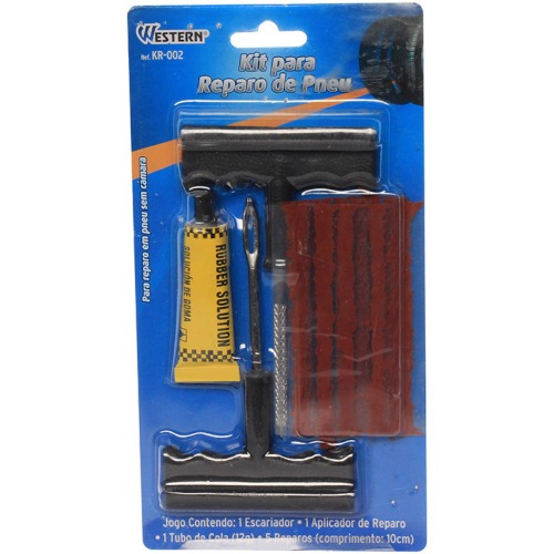 Kit reparo de pneus sem câmera com 8 peças Kit reparo de pneus sem câmera com 8 peças