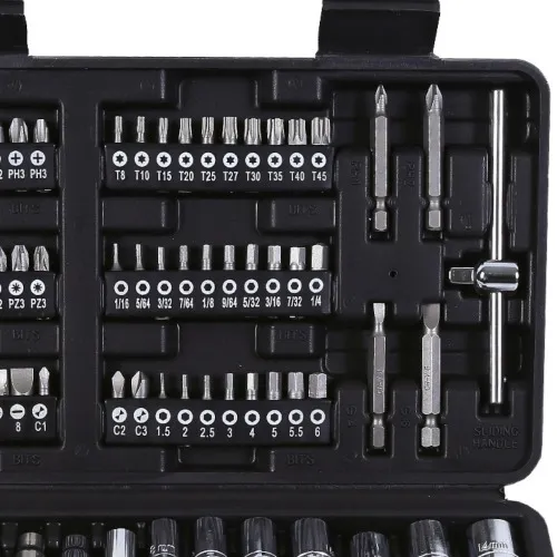 Jogo de ferramentas manuais 128 peças com maleta - 05774 - Titanium