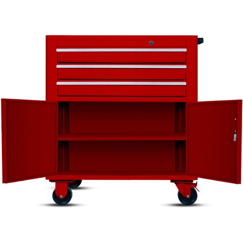 Carrinho para ferramentas com 3 gavetas e 2 portas  - RLL-316 Carrinho para ferramentas com 3 gavetas e 2 portas  - RLL-316