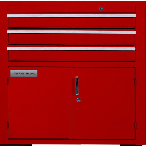 Carrinho para ferramentas com 3 gavetas e 2 portas  - RLL-316 Carrinho para ferramentas com 3 gavetas e 2 portas  - RLL-316