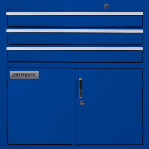 Carrinho para ferramentas com 3 gavetas e 2 portas  Carrinho para ferramentas com 3 gavetas e 2 portas