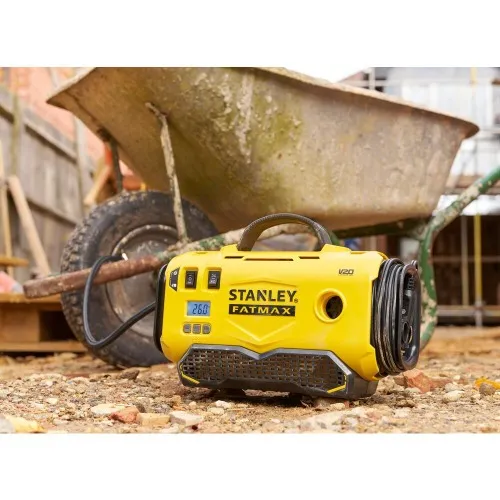 Inflador de ar 12V - Elétrico e a bateria 20V Sem Bateria - SCE520  220V