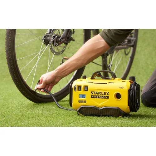 Inflador de ar 12V - Elétrico e a bateria 20V Sem Bateria - SCE520  220V