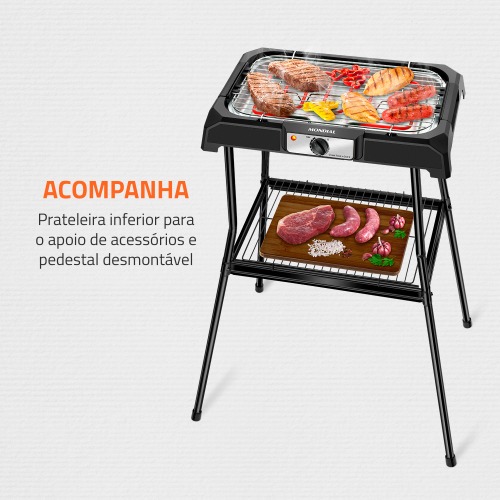 Churrasqueira elétrica portátil 2000W Grand Steak & Grill II - CH-06  220V Churrasqueira elétrica portátil 2000W Grand Steak & Grill II - CH-06  220V