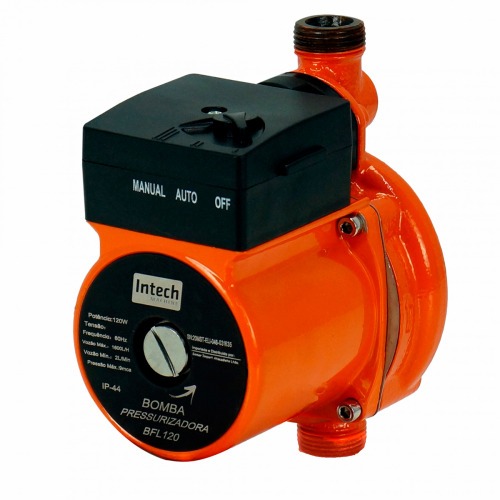 Bomba pressurizadora 120 watts 1600 L/H - BFL120  220V Bomba pressurizadora 120 watts 1600 L/H - BFL120  220V