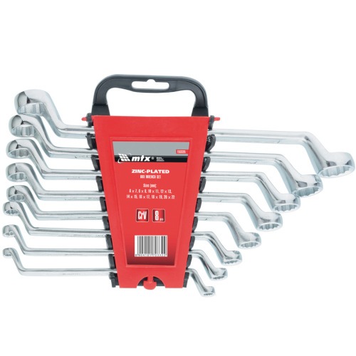 Jogo de chave estrela de 6 a 22 mm com 8 peças Jogo de chave estrela de 6 a 22 mm com 8 peças