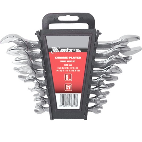 Jogos de chave fixa 6 a 22 mm com 8 peas