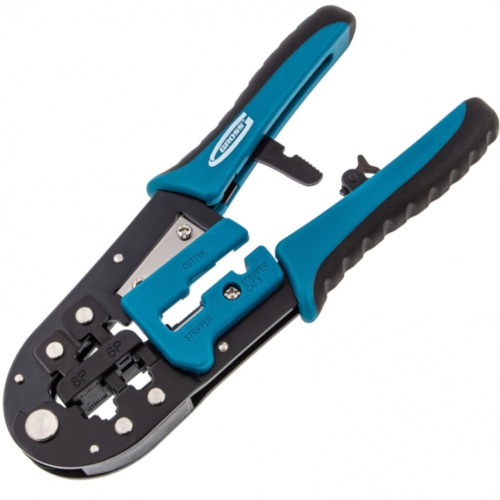 Alicate Desencapador Crimpador e Cortador de Fios 8 Alicate Desencapador Crimpador e Cortador de Fios 8