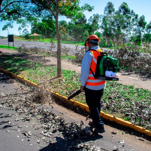Soprador de folhas costal a gasolina 63,3 cc 3,1 hp - SB-630